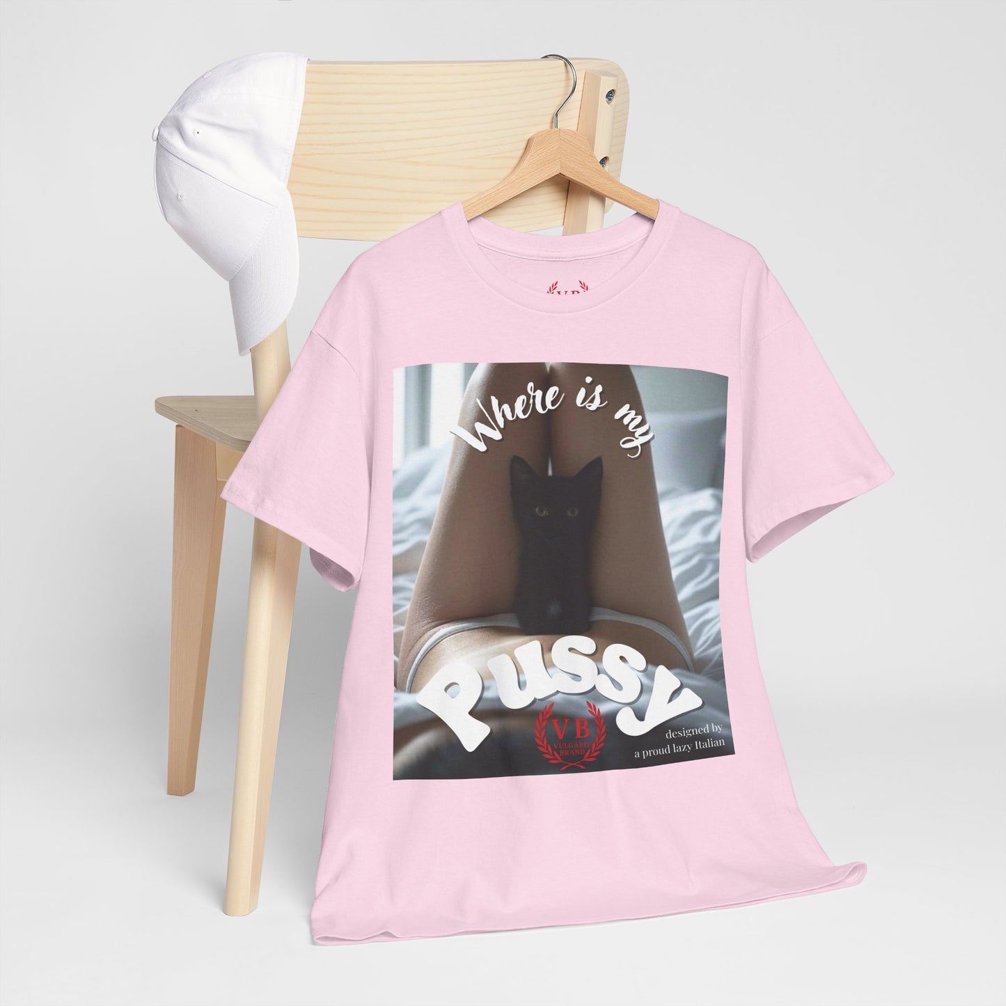 Vulgaris Brand – Where Is My Pussy Tee (Édition Provocatrice)