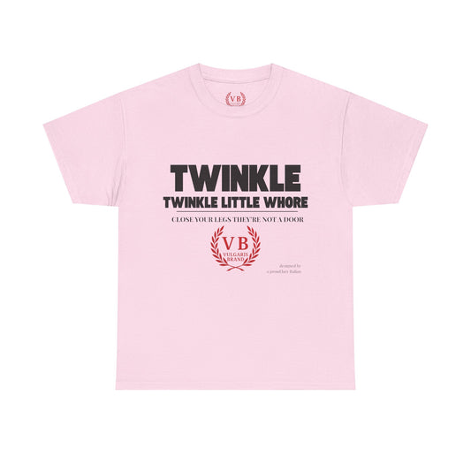 T-shirt Vulgaris Brand – Twinkle Twinkle Little Whore - Humour Noir