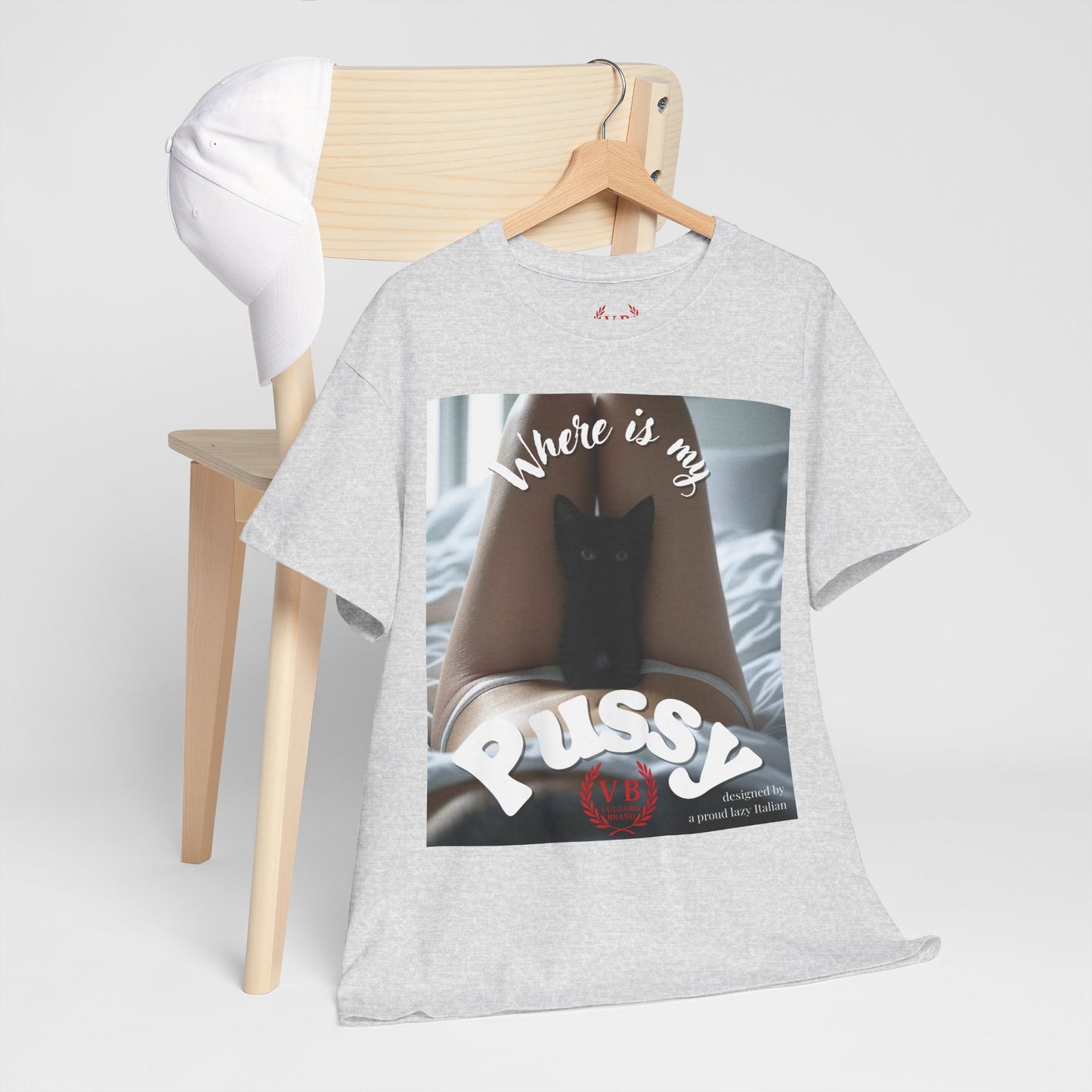 Vulgaris Brand – Where Is My Pussy Tee (Édition Provocatrice)