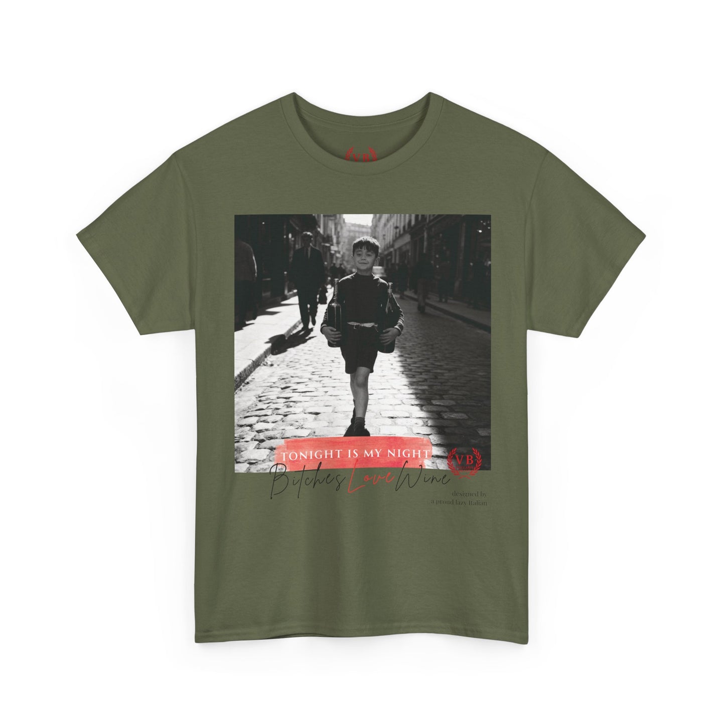 Vulgaris Brand – Tonight Is My Night Tee (Édition Vintage)