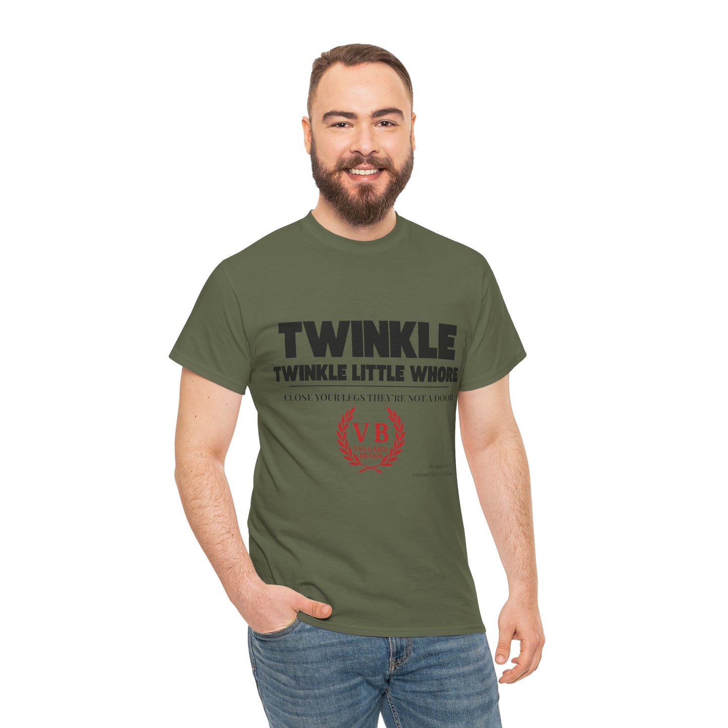 T-shirt Vulgaris Brand – Twinkle Twinkle Little Whore - Humour Noir