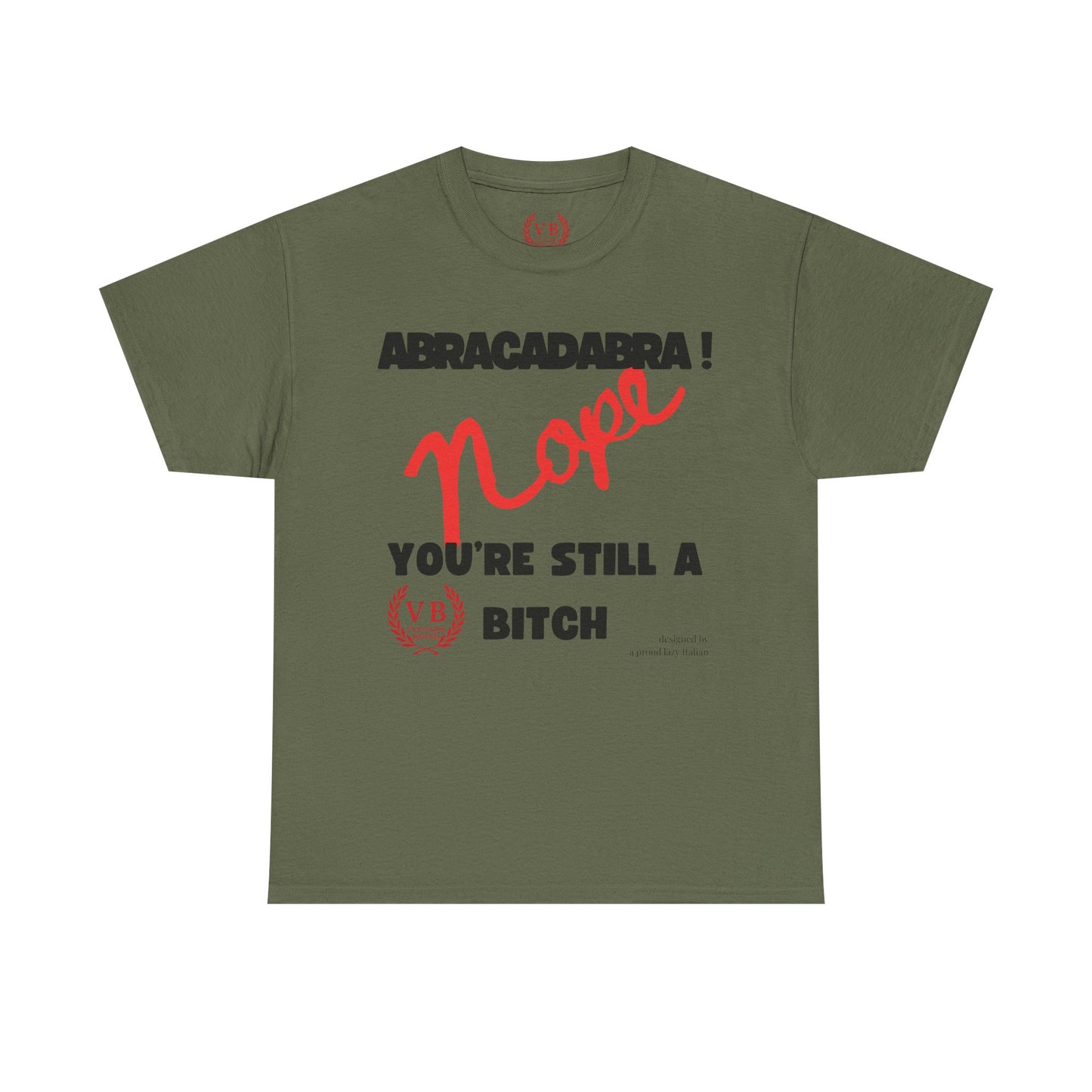 Vulgaris Brand – Abracadabra Nope Tee (Humour Noir)