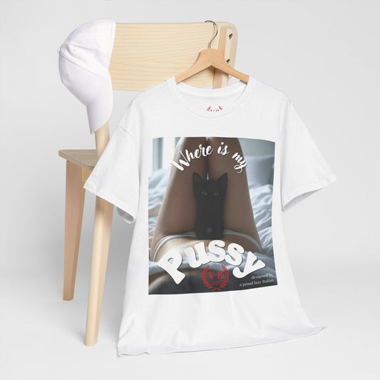 Vulgaris Brand – Where Is My Pussy Tee (Édition Provocatrice)