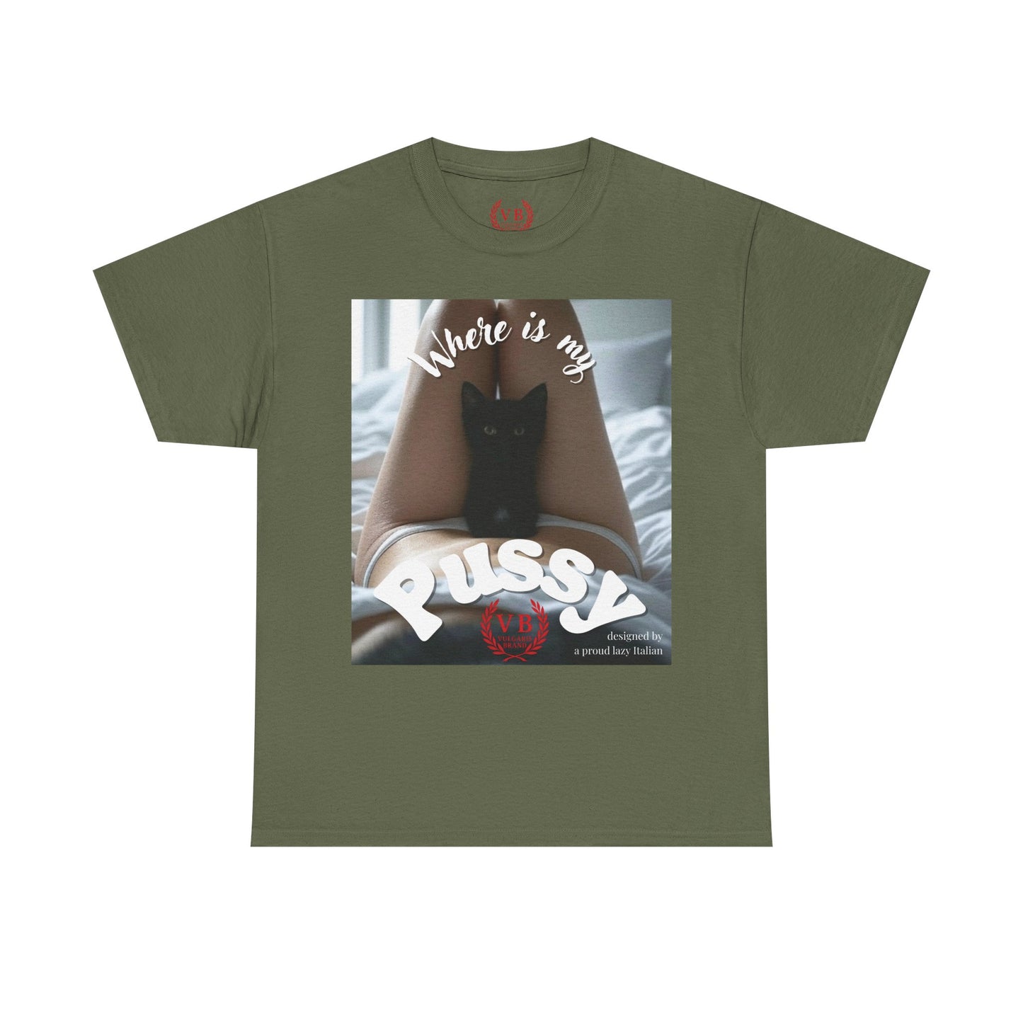 Vulgaris Brand – Where Is My Pussy Tee (Édition Provocatrice)