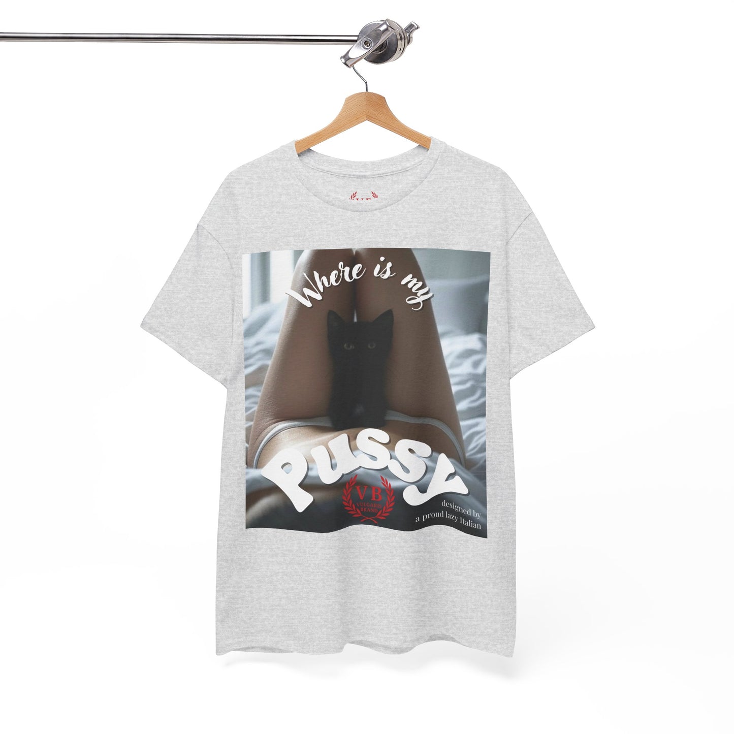Vulgaris Brand – Where Is My Pussy Tee (Édition Provocatrice)