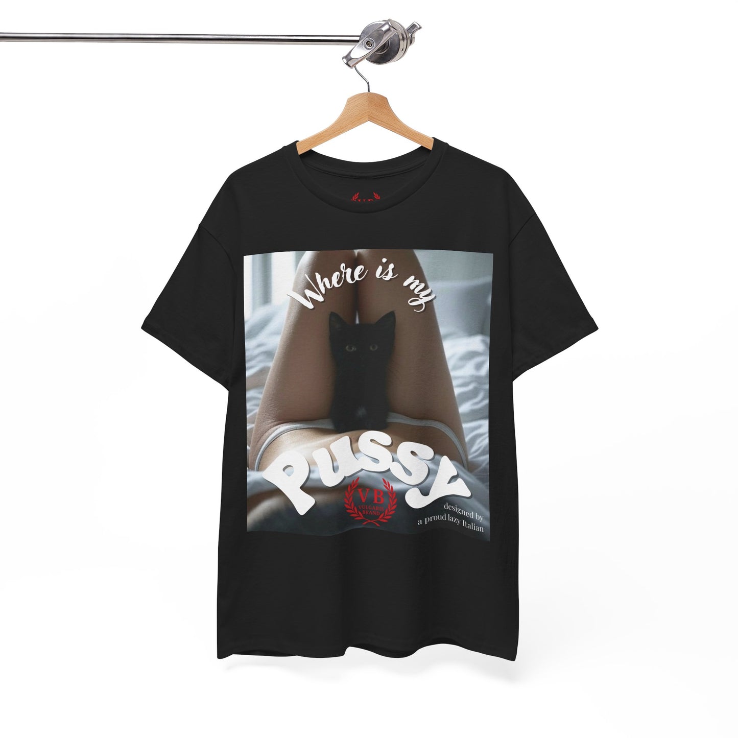 Vulgaris Brand – Where Is My Pussy Tee (Édition Provocatrice)