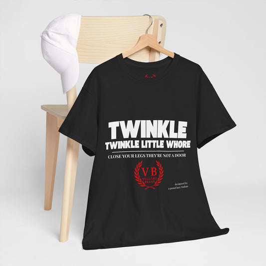 T-shirt Vulgaris Brand – Twinkle Twinkle Little Whore - Humour Noir