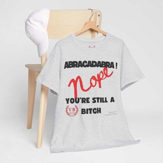 Vulgaris Brand – Abracadabra Nope Tee (Humour Noir)