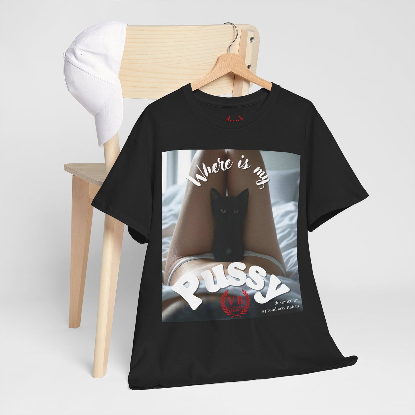 Vulgaris Brand – Where Is My Pussy Tee (Édition Provocatrice)