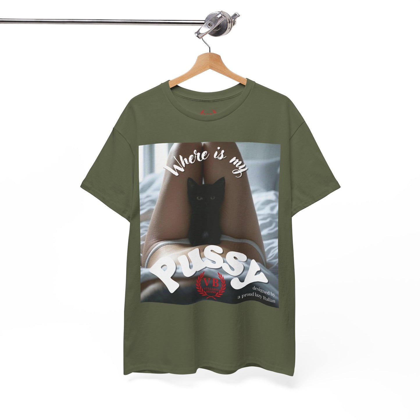 Vulgaris Brand – Where Is My Pussy Tee (Édition Provocatrice)