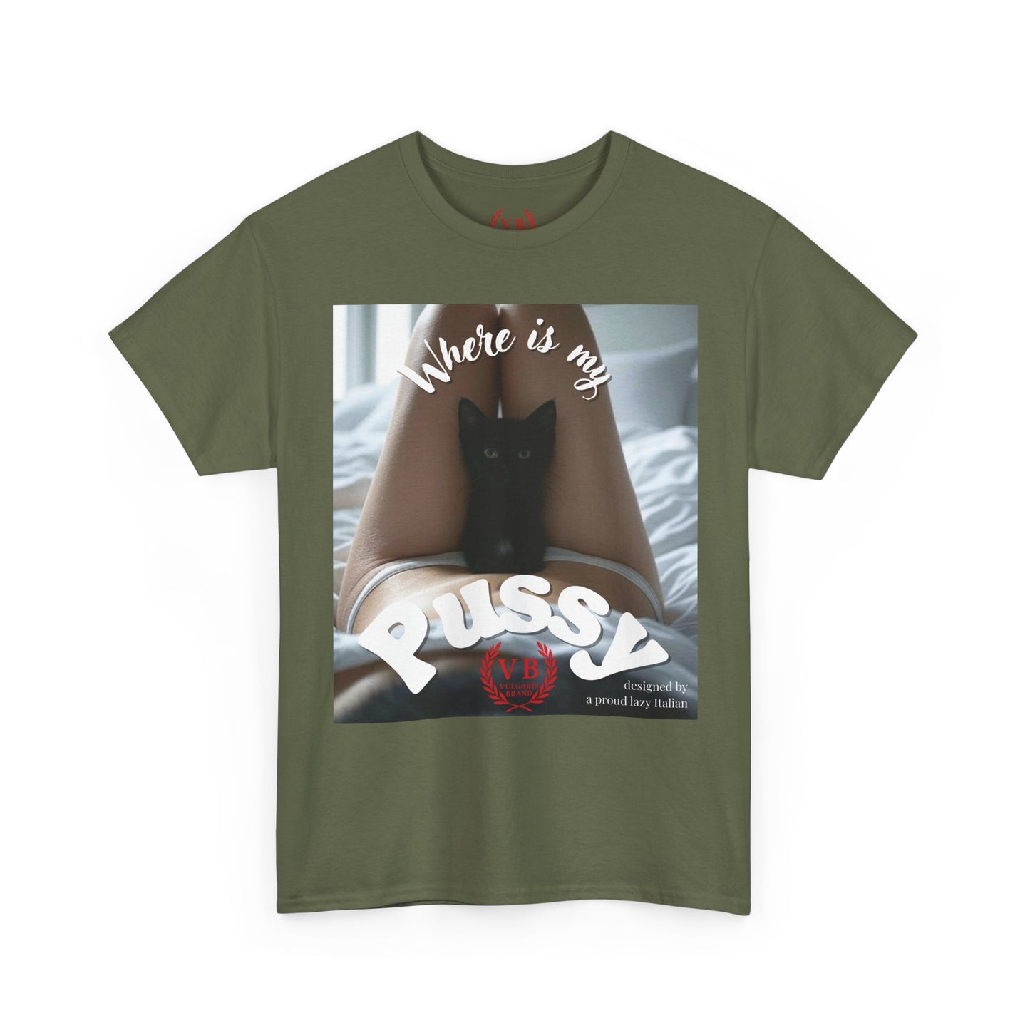 Vulgaris Brand – Where Is My Pussy Tee (Édition Provocatrice)