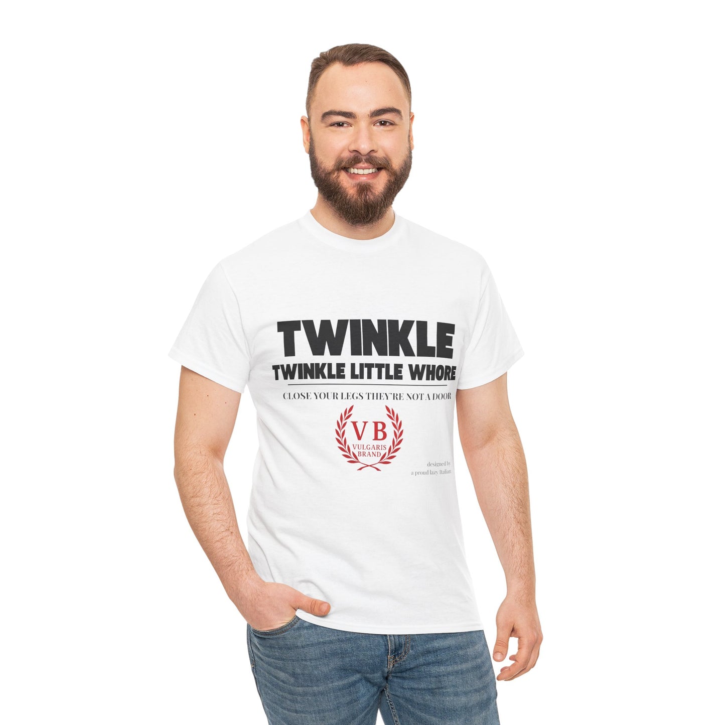 T-shirt Vulgaris Brand – Twinkle Twinkle Little Whore - Humour Noir