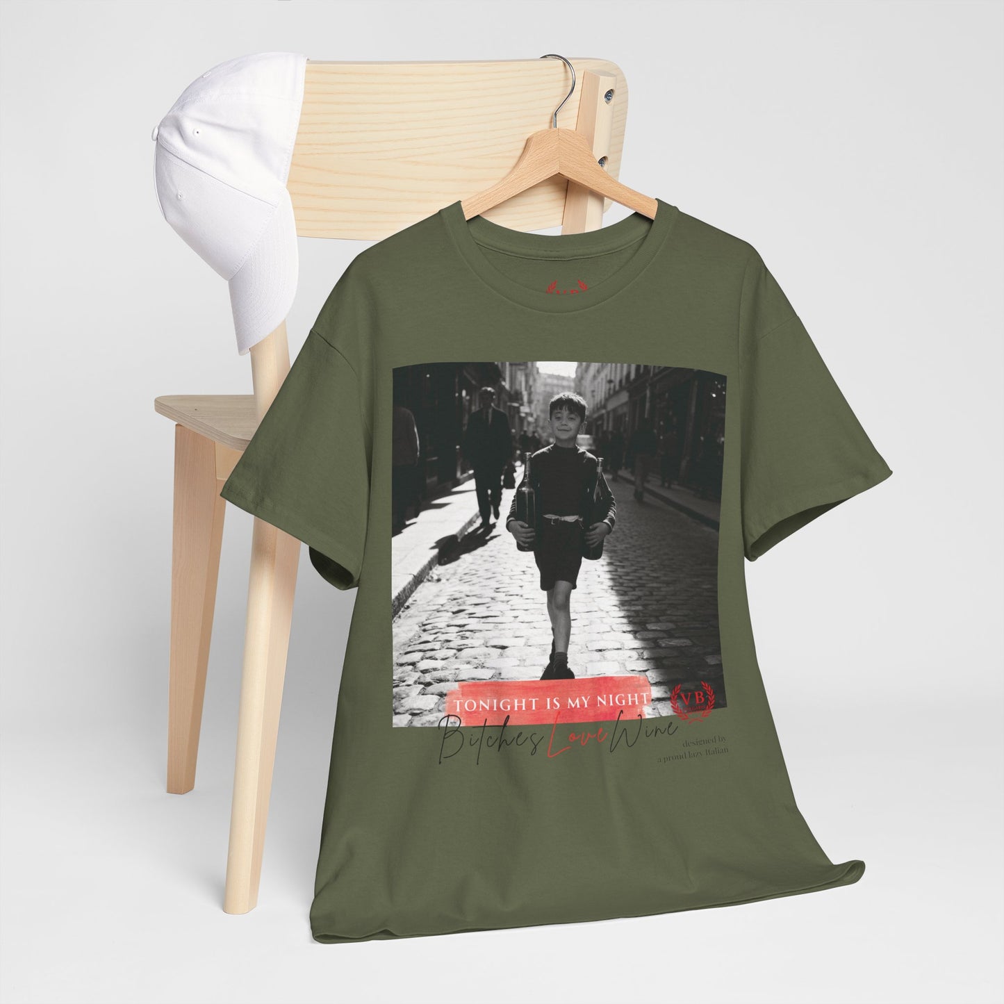 Vulgaris Brand – Tonight Is My Night Tee (Édition Vintage)